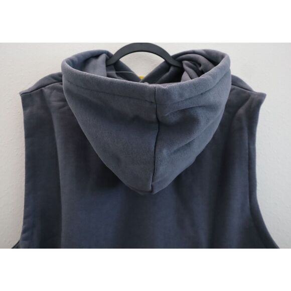 Curry x Under Armour 1389483-025 Men's Sz XL Gray Curry Splash Sleeveless Hoodie - Picture 7 of 11